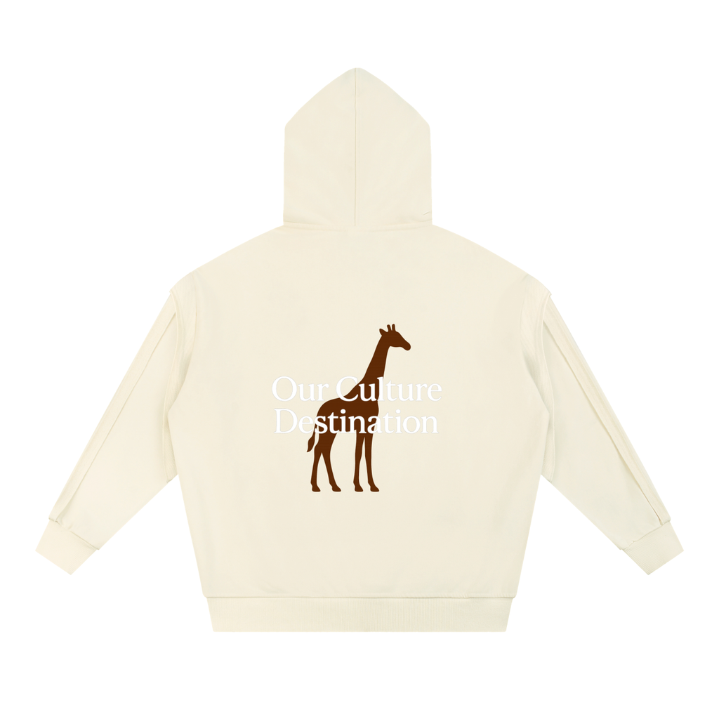 OCD Double Layered Zip Hoodie